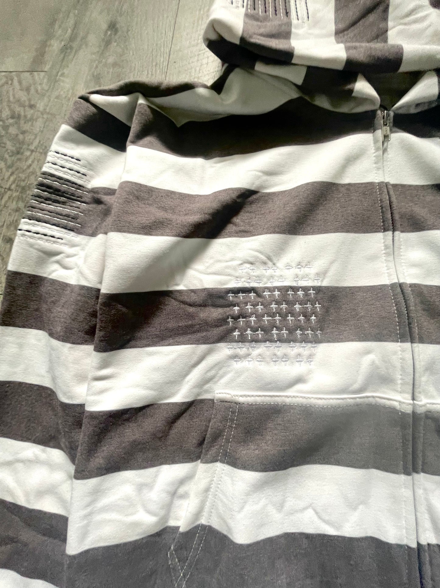 Stripes Zip Up